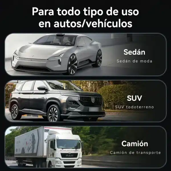 Cargador para carro Yesido Y71 compatible con sedán, SUV y camión de 12V a 24V