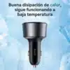 Disipación de calor del cargador para carro para laptop Yesido Y59 de 200W