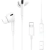 Audífonos para iPhone Lightning Usams MAX | Sonido Hi-Fi y Micrófono Integrado