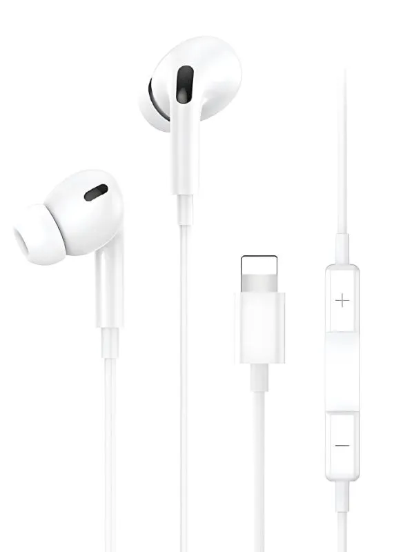 Audífonos para iPhone Lightning Usams MAX | Sonido Hi-Fi y Micrófono Integrado