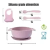 Set de 4 Platos de Silicona para Bebé – Color Caramelo, Grado Alimenticio y Libre de BPA