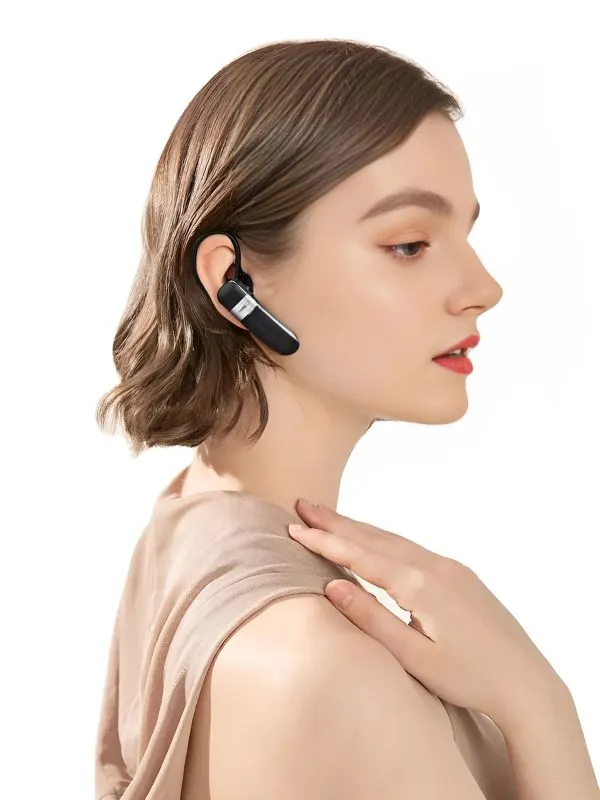 Audífono Bluetooth para Llamadas Remax RB-T36 con Micrófono HD, IPX4 y 9H de Autonomía