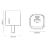 Toocki Cargador Rápido GaN 33W | QC3.0 + PD | USB-C & USB-A