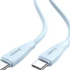 🔹 Cable de Carga Rápida Tipo C a C 60W Usams 1m – Transferencia de Datos y Carga para Laptop, Tablet y Celular