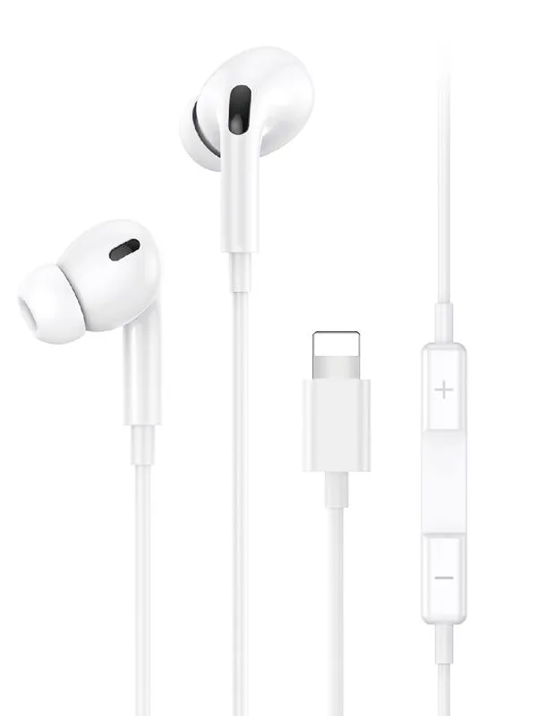 Audífonos para iPhone Lightning Originales Usams | Sonido Hi-Fi y Micrófono Integrado