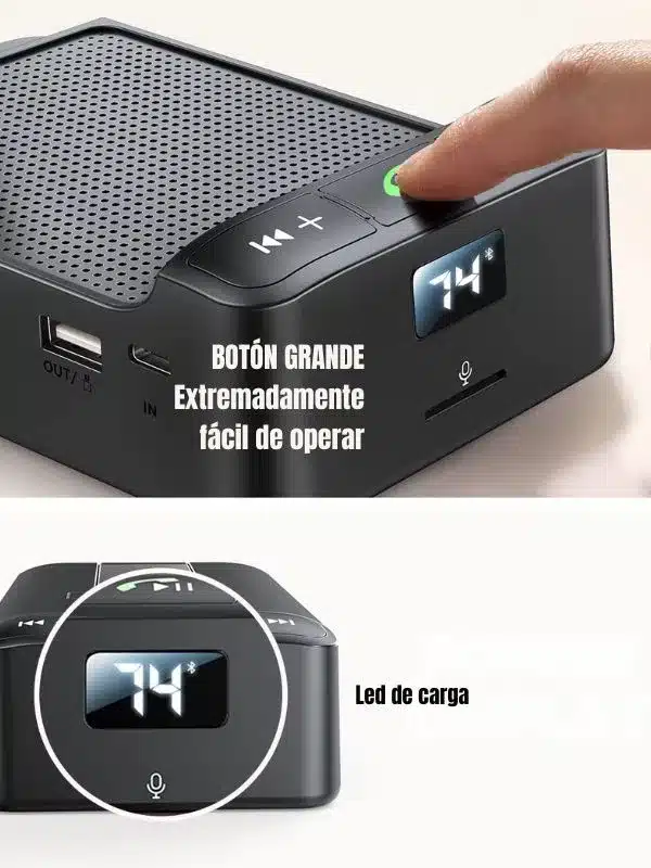 Soporte para Celular 3 en 1 Joyroom – Altavoz Bluetooth, Cargador y Base Multifuncional