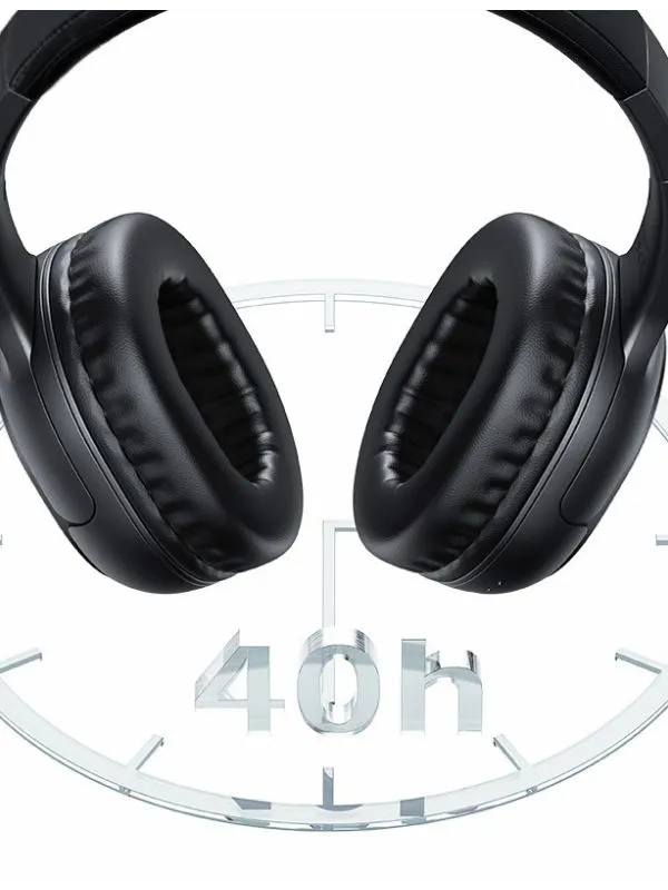 Audífonos Diadema Bluetooth Inalámbricos Usams con 40 Horas de Reproducción y Sonido Hi-Fi