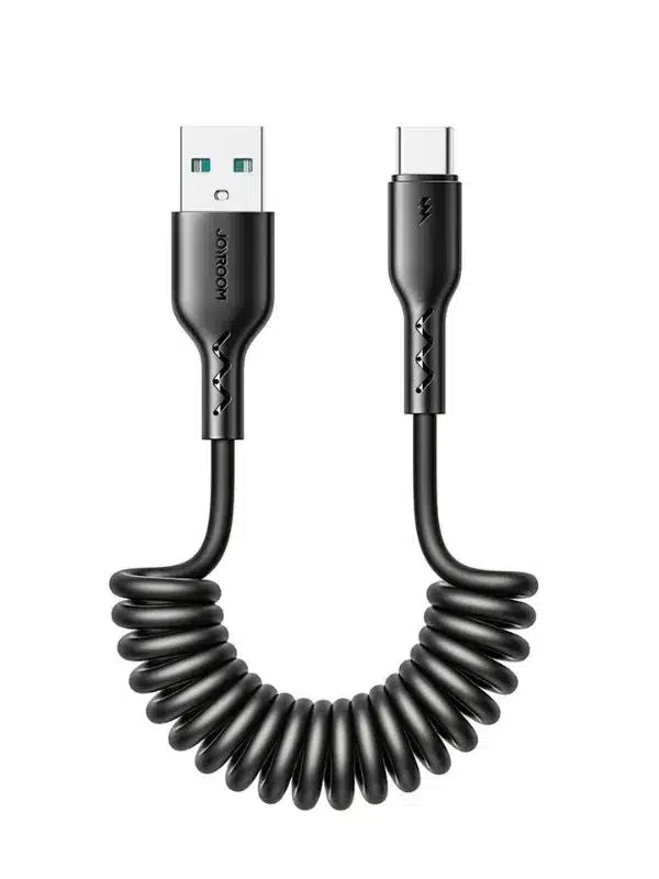 Cable Extensible USB A a Tipo C Joyroom | Retráctil, 1.5M, Alta Durabilidad, Ignífugo V1