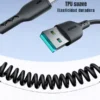Cable Extensible USB A a Tipo C Joyroom | Retráctil, 1.5M, Alta Durabilidad, Ignífugo V1