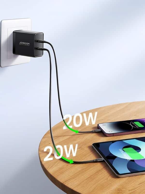 Cargador de celular 40w Joyroom TCF09 usb tipo C