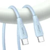 🔹 Cable de Carga Rápida Tipo C a C 60W Usams 1m – Transferencia de Datos y Carga para Laptop, Tablet y Celular