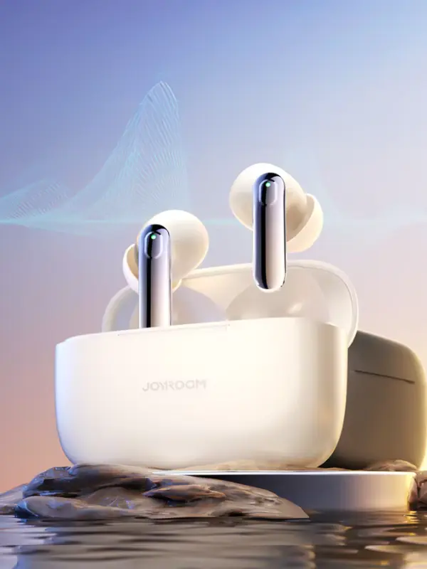 Audífonos Inalámbricos Joyroom con Bluetooth 5.3 y Cancelación Activa de Ruido (ANC)