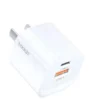 Toocki Cargador Rápido GaN 33W | QC3.0 + PD | USB-C & USB-A