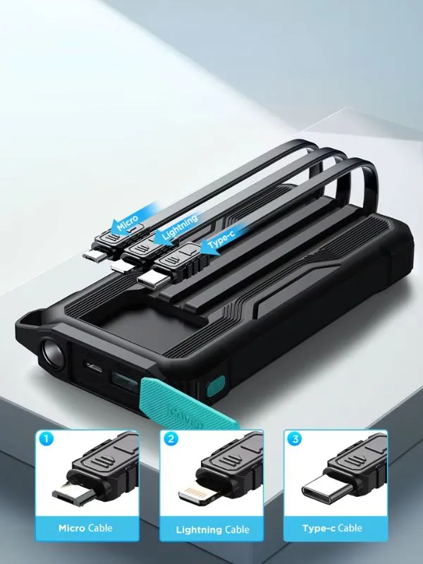 Power Bank 10000mAh Joyroom Outdoor Ultra-Resistente – Potencia y Seguridad Extrema