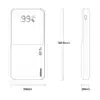 Power bank 10000mah RPP-622 Medidas-elementor-io-optimized Dimensiones del power bank 10000mAh Remax RPP-622: 143.5mm x 69mm x 29mm