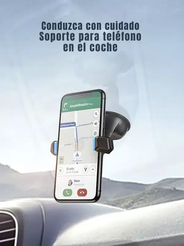 Soporte celular para auto joyroom OK2 instalado