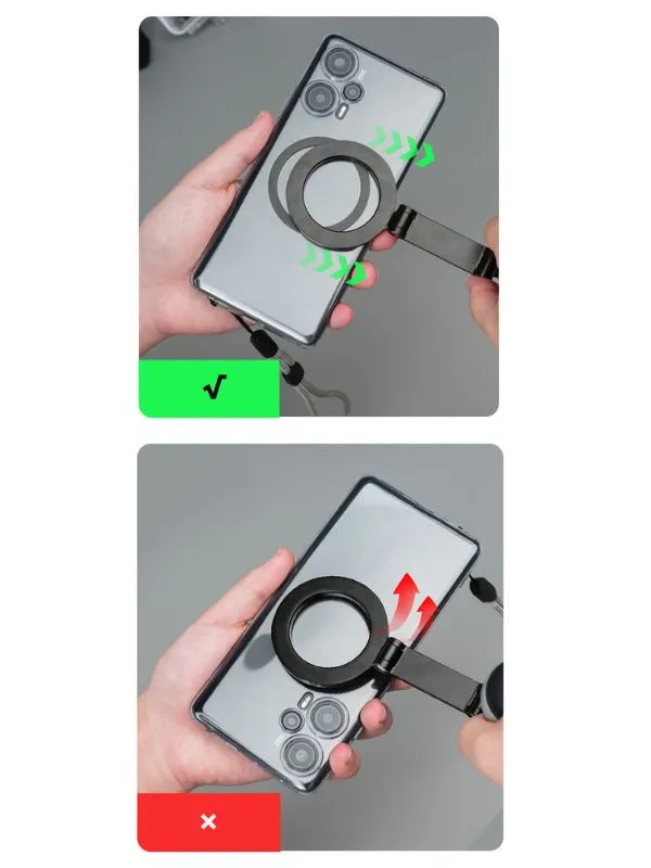 Soporte Magnético para cuello POV Celular Telesin | Grabación Manos Libres para Cuello con MagSafe Ajustable