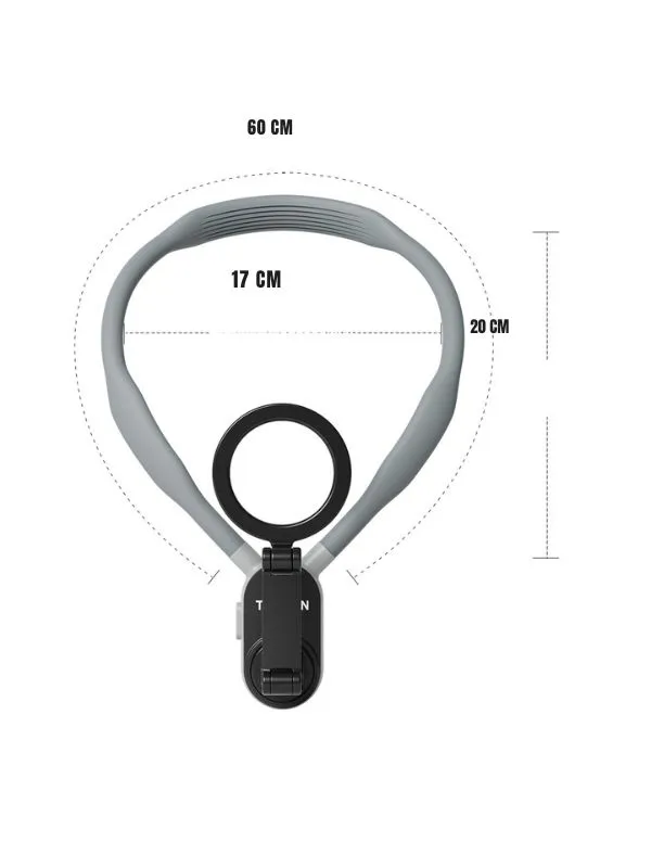 Soporte Magnético para cuello POV Celular Telesin | Grabación Manos Libres para Cuello con MagSafe Ajustable