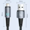 ⚡ Cable Toocki USB-A a Lightning – 2.4A de Carga Rápida con Indicador LED