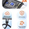 🔌 Cable de Carga rápida Toocki USB-A a Tipo-C –  rápido y confiable