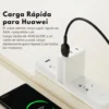 Cable Toocki USB-A a Type-C compatible con carga rápida Huawei SuperCharge