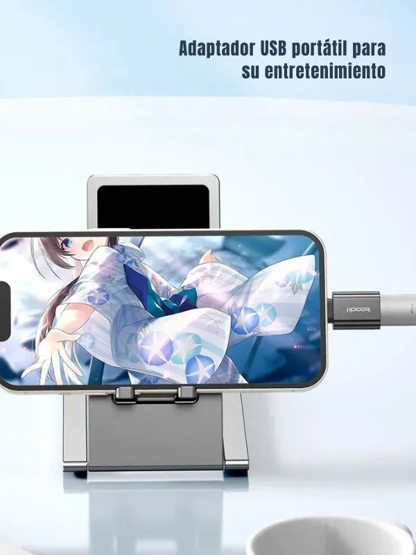 Adaptador OTG Tipo C a Lightning para iPhone | Transferencia Rápida USB 3.0 – Toocki