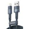 al-01-principal-azul-1.webp Cable Toocki USB-A a Lightning 2.4A color azul, trenzado reforzado