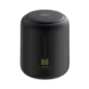 Parlante Bluetooth portátil Remax Aircity RB-M1 color negro con detalles dorados
