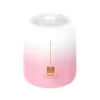 Parlante Bluetooth portátil Remax Aircity RB-M1 color rosado con degradado blanco