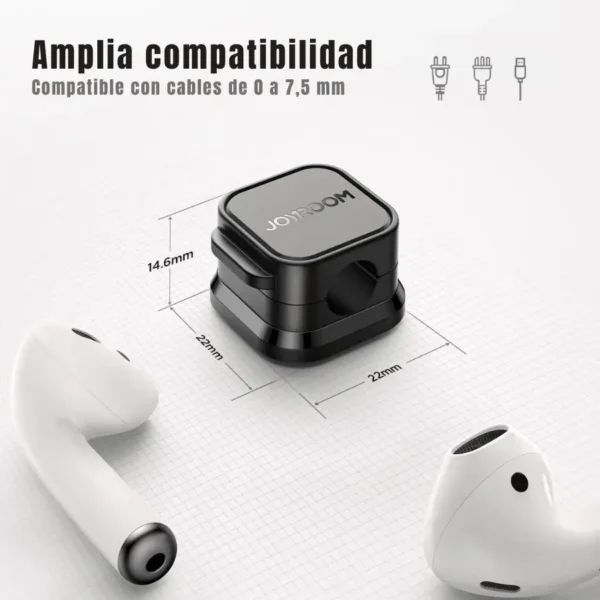 amplia-compatibilidad-1.webp Amplia compatibilidad del organizador magnético para cables Joyroom