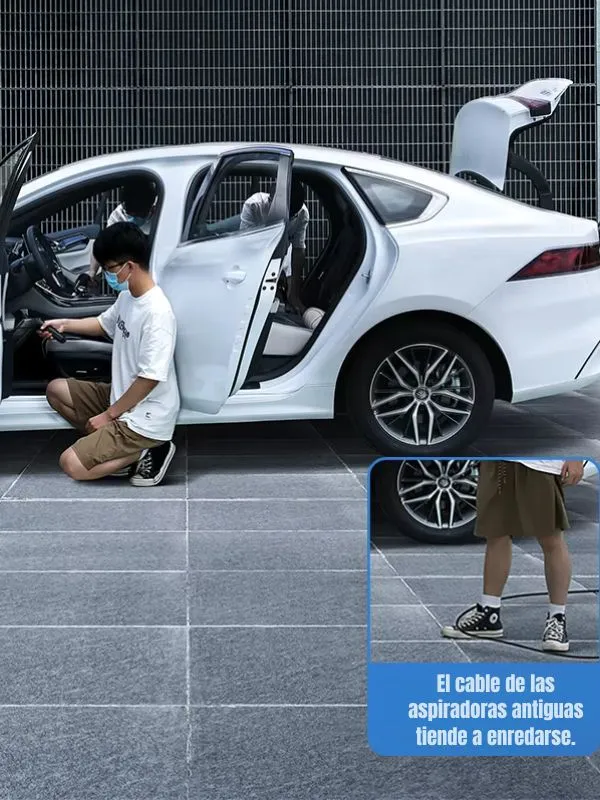 🔌 Aspiradora Inalámbrica de Mano Usams 4300Pa para Auto y Casa – Recargable, Compacta y Portátil