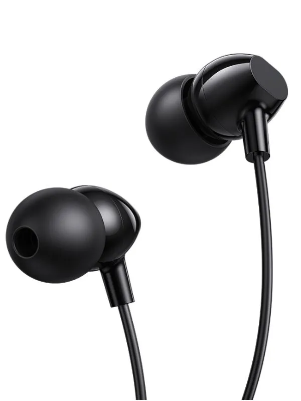 Audífonos 3.5 mm Usams Originales con Micrófono | Sonido HiFi y Llamadas Claras