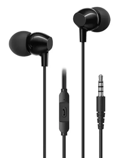 Audífonos 3.5 mm Usams Originales con Micrófono | Sonido HiFi y Llamadas Claras