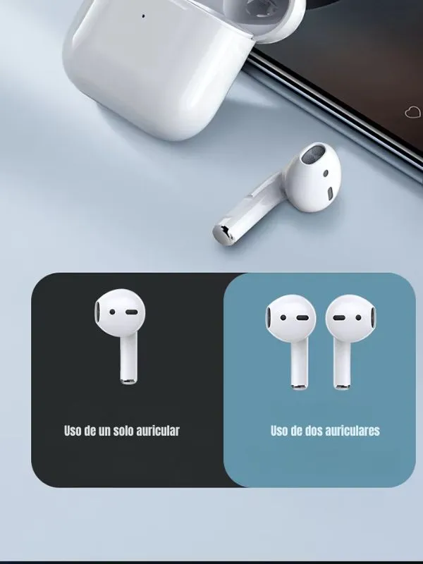 Audífonos Inalámbricos Bluetooth Remax IPX7 con Cancelación de Ruido y Carga Inalámbrica