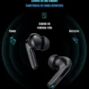Audífonos Gamer Bluetooth Usams ENC Inalámbricos | Baja Latencia 60ms, Cancelación de Ruido, Larga Duración