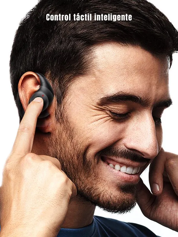 Audífonos Bluetooth Deportivos Usams | Conducción Ósea, Gancho para Correr, Sonido 3D, IPX4