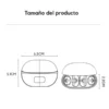 audifonos-clip-bluetooth-awei-tz50-9-dimensiones Medidas del estuche de los audífonos Awei TZ50 6.5 x 5.1 cm