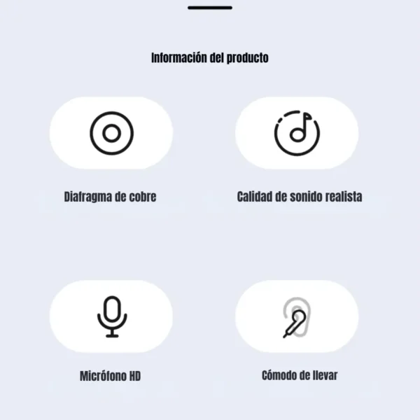Características de los audífonos con cable y micrófono Usams SJ594: diafragma de cobre, micrófono HD y diseño cómodo