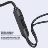 Micrófono para llamadas manos libres de los audífonos con cable y micrófono Usams SJ594