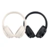 Audífonos de diadema plegables Usams YH21 en colores beige y negro