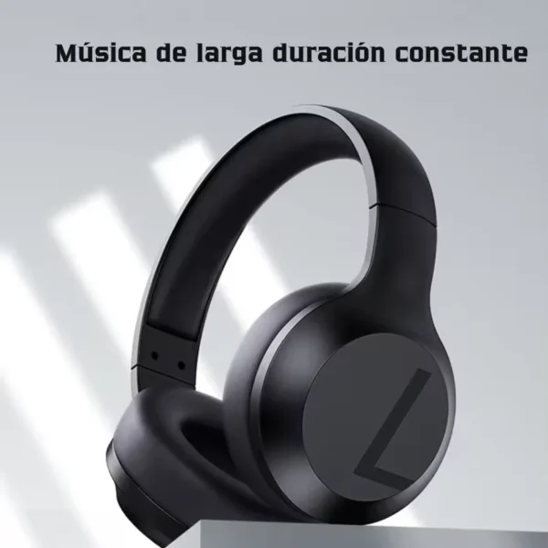 Audífonos Remax RB-660HB música de larga duración Audífonos Bluetooth over ear Remax RB-660HB con batería para hasta 12 horas de música