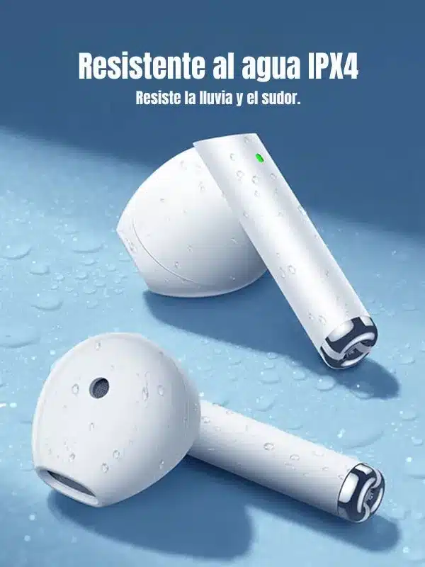 Audífonos Bluetooth Inalámbricos Joyroom V5.3 | Sonido Estéreo, Batería de Larga Duración, Negro y Blanco
