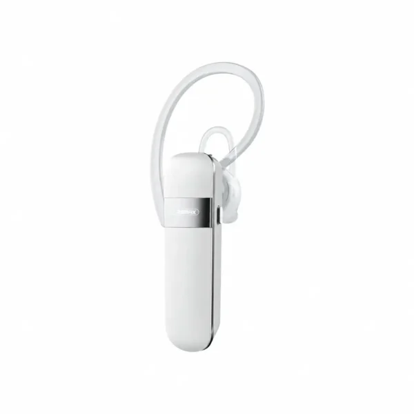 Manos libres Bluetooth Remax RB-T36 color blanco con gancho para la oreja