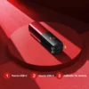 Puertos de la mini power bank Remax RPP-299 Entrada USB-C, salida USB-A e indicador de batería de la mini power bank Remax RPP-299