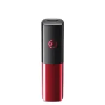 Mini power bank Remax Lipmax RPP-299 de 5000 mAh con diseño tipo labial negro y rojo