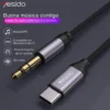 Cable de audio USB tipo C a 3.5 mm Yesido YAU20 para música y GPS en el carro