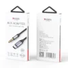 Empaque del cable auxiliar tipo C a 3.5 mm Yesido YAU20 de 1 metro