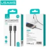 Cable Lightning iPhone Usams SJ712 empaque Empaque del cable tipo C a Lightning 30W de 1 metro Usams SJ712 serie YD
