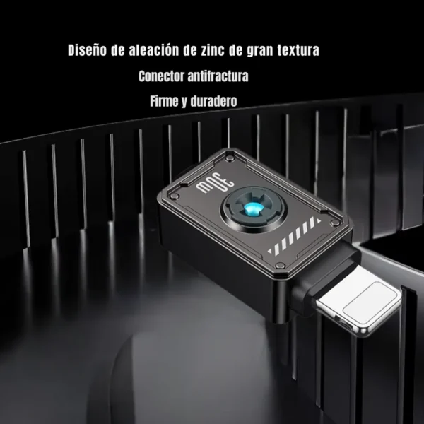 Cable iPhone reforzado Usams SJ685 conector antifractura Conector antifractura de aleación de zinc del cable iPhone reforzado Usams SJ685