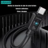 Conector USB-C de aleación de zinc con luz del cable tipo C 100W Usams SJ684